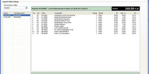 Sage 50 Belege