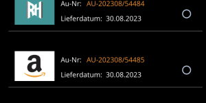 Auftragsliste